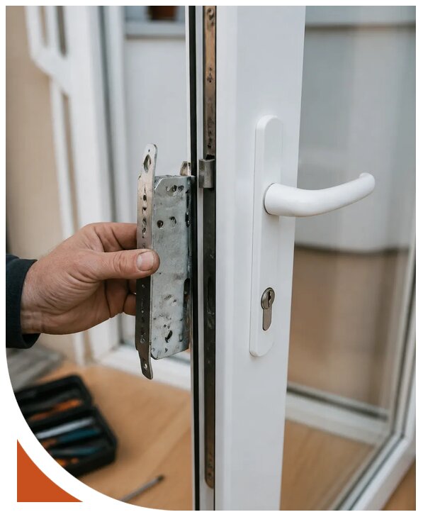 Ремонт замка пластиковой двери в Урюпинске от 2575 р. | Разлок-Рюп